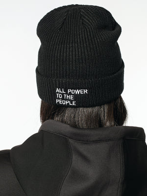 Power To The People Premium Beanie