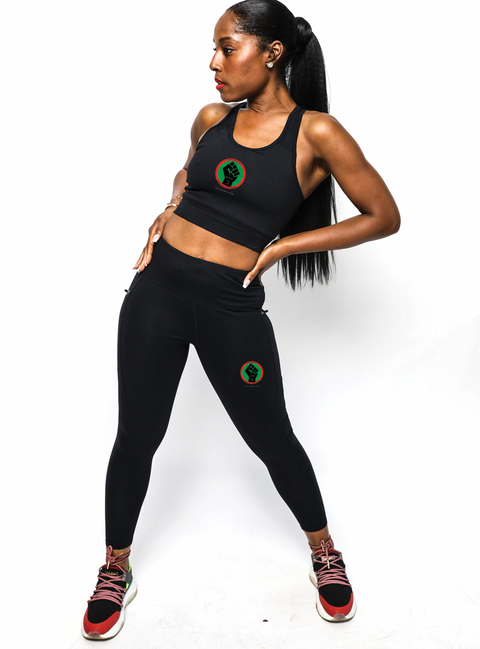 Women's Juneteenth Virtual Run 2022 Tights