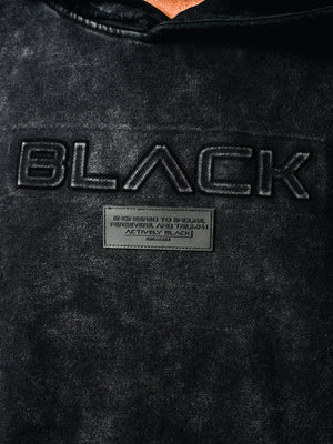 Unisex 3D BLACK Vintage Luxury Hoodie