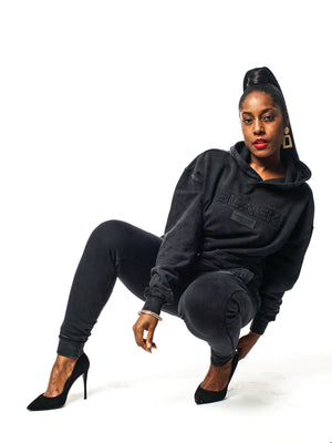 Unisex 3D BLACK Vintage Luxury Joggers
