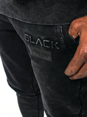 Unisex 3D BLACK Vintage Luxury Joggers