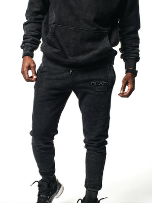 Unisex 3D BLACK Vintage Luxury Joggers