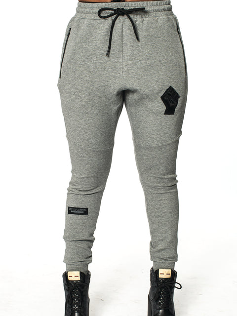 Unisex Black Fist Performance Tech Joggers