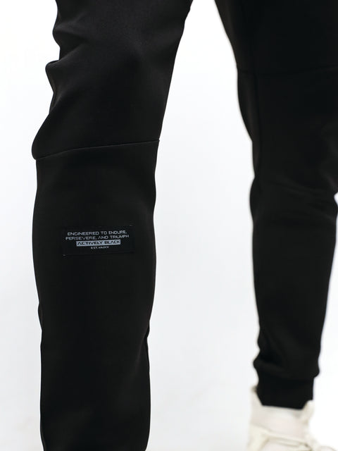 Unisex Black Fist Performance Tech Joggers