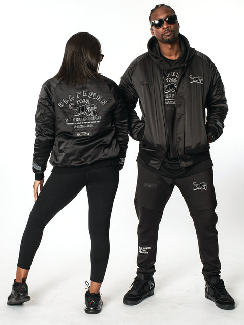 Unisex Power To the People Bomber Jacket