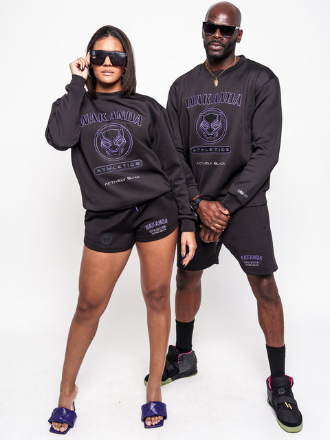 Unisex Wakanda Athletics Crewneck