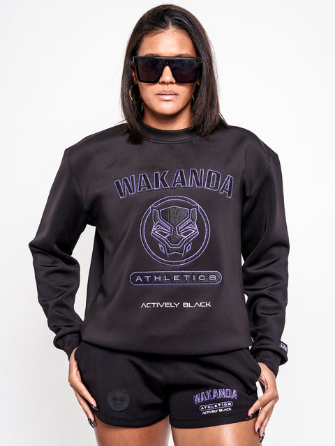 Unisex Wakanda Athletics Crewneck