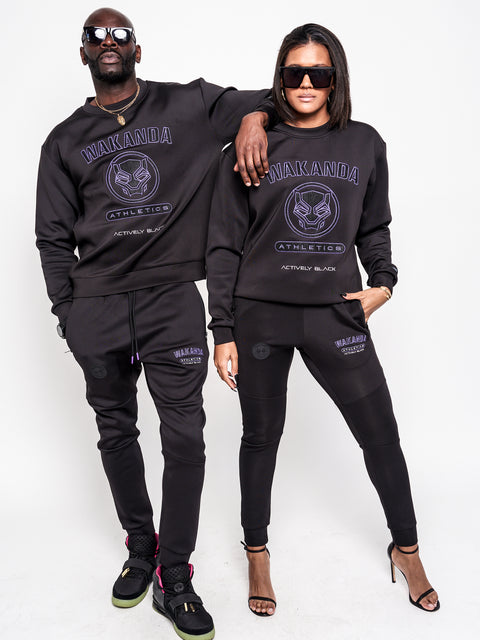 Unisex Wakanda Athletics Crewneck