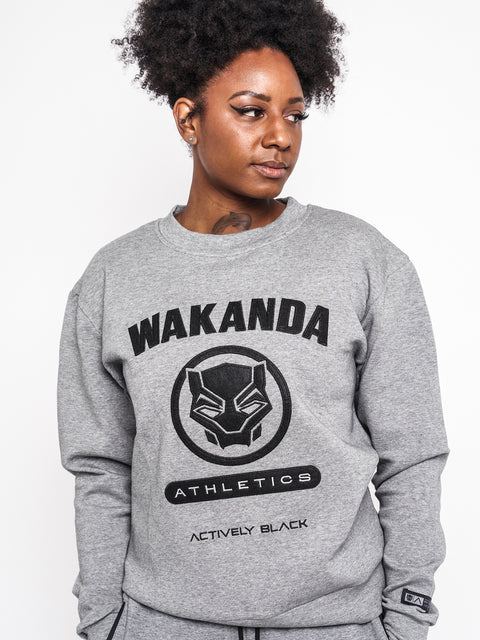 Unisex Wakanda Athletics Crewneck