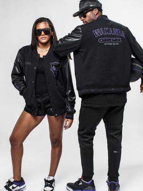 Unisex Wakanda Athletics Classic Varsity Jacket