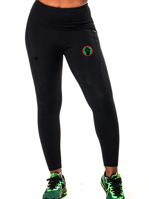 Women's Juneteenth Virtual Run 2022 Tights