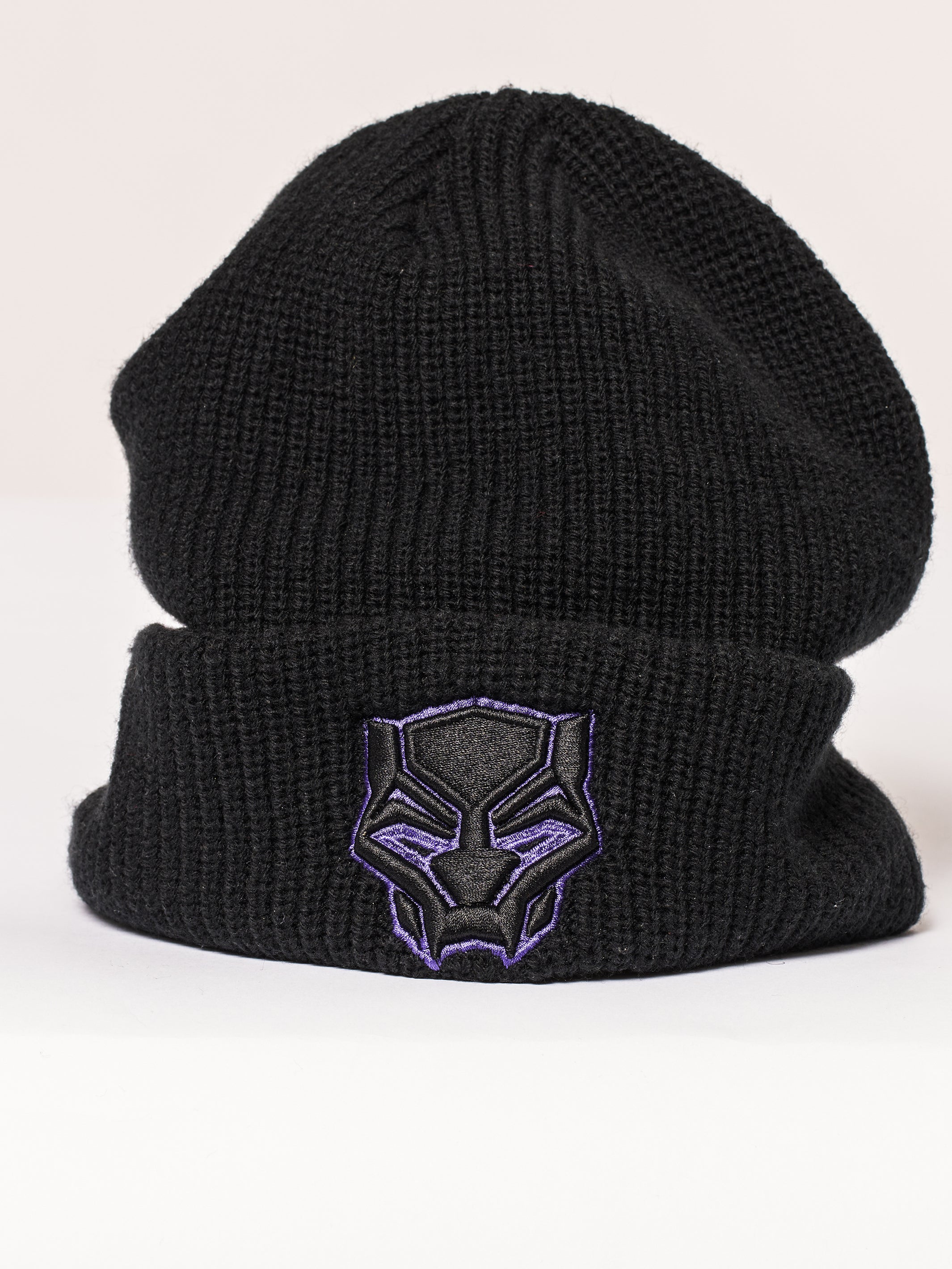 3D Embroidered Panther Beanie