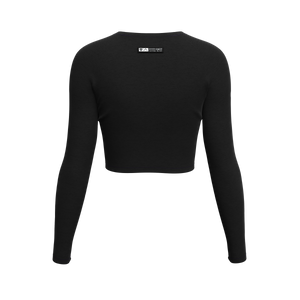 Women's Wakanda Athletics Long Sleeve Crop