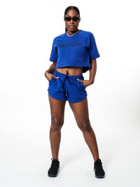 Women's Performance Tech Color Short Sleeve Crop