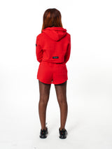 Women's Performance Tech Color Crop Hoodie