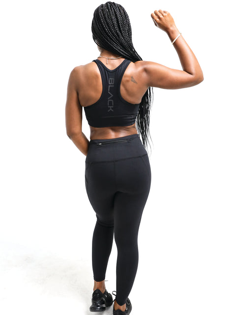 Women's Black Fist Performance Tights