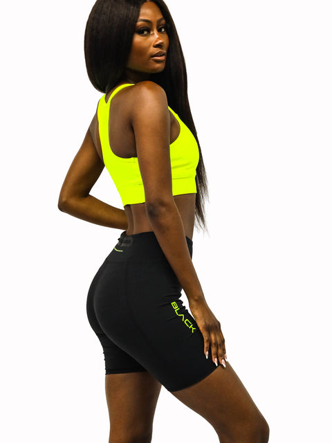 Women's Neon Biker Shorts