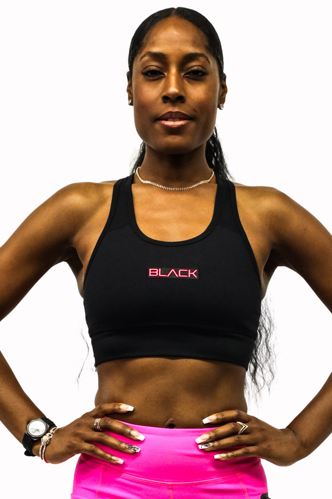 Women's Neon Bra – Actively Black Athleisure Wear