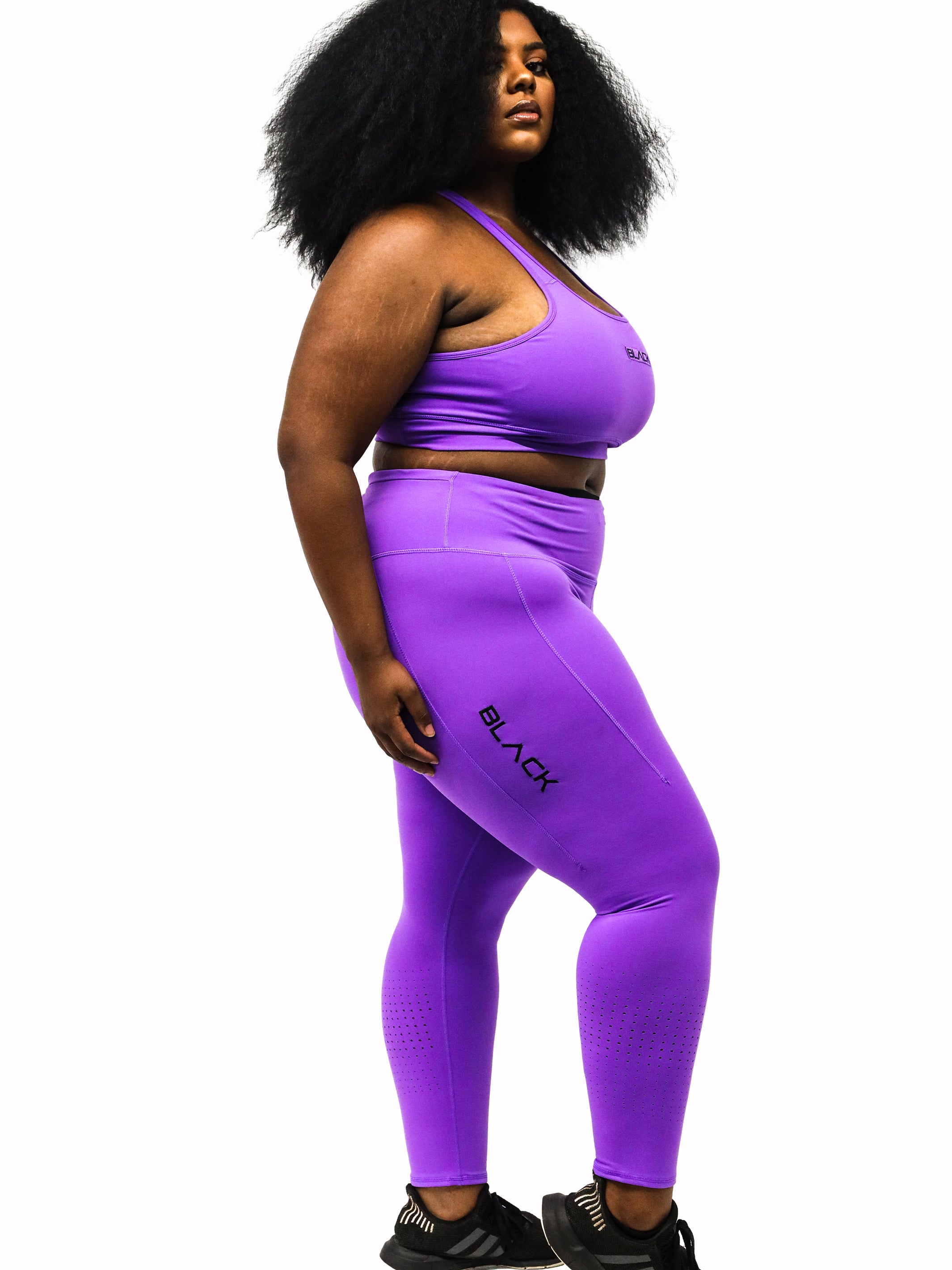 Neon Pink Plus Size Leggings – Kinky Cloth
