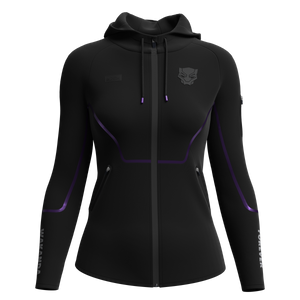 Women's Wakanda Athletics Vibranium Zipper Hoodie