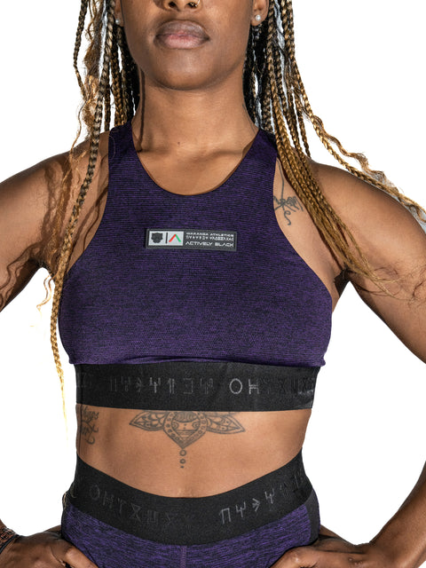 Women's Wakanda Athletics Performance Sports Bra