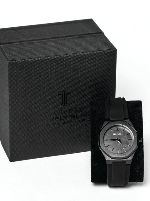 Women's Actively Black x Teleport Watch